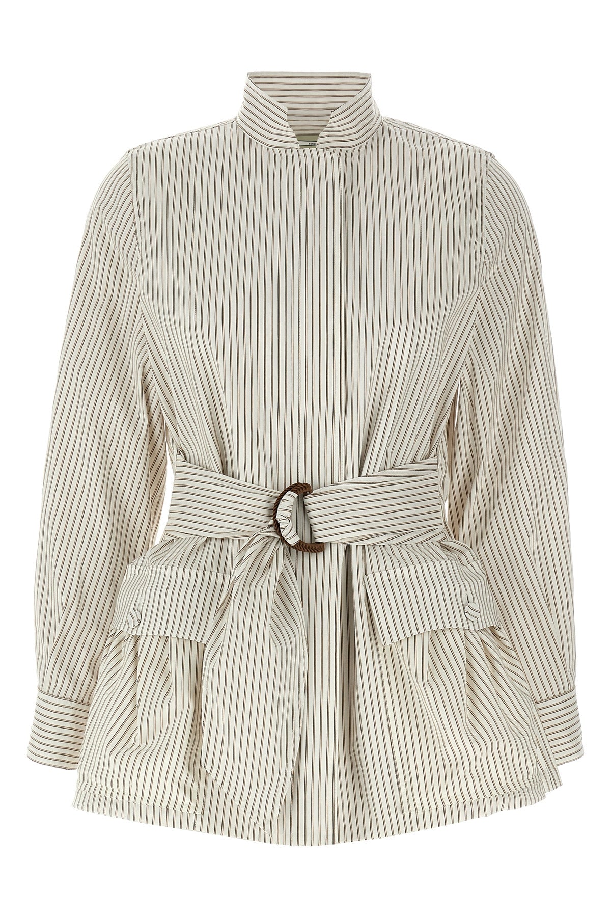 FENDI 40 cotton and silk blouson