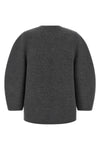 double mélange wool fabric blouson