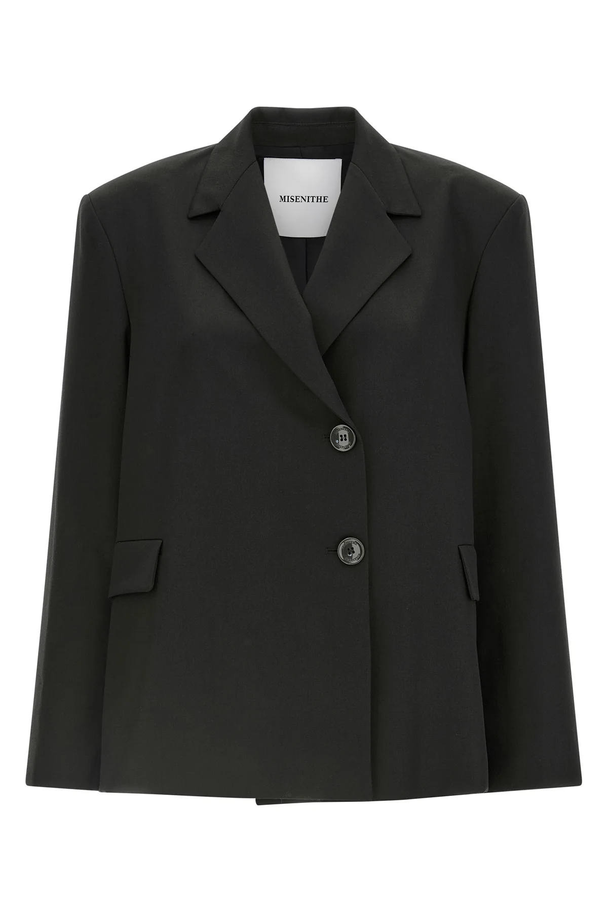 MISENITHE L the misenithe andy pure fresh wool blazer stands out for its structured sartor