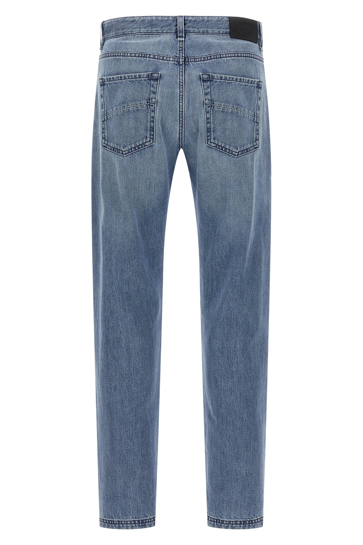 FENDI 30 stonewashed cotton denim jeans