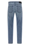 stonewashed cotton denim jeans