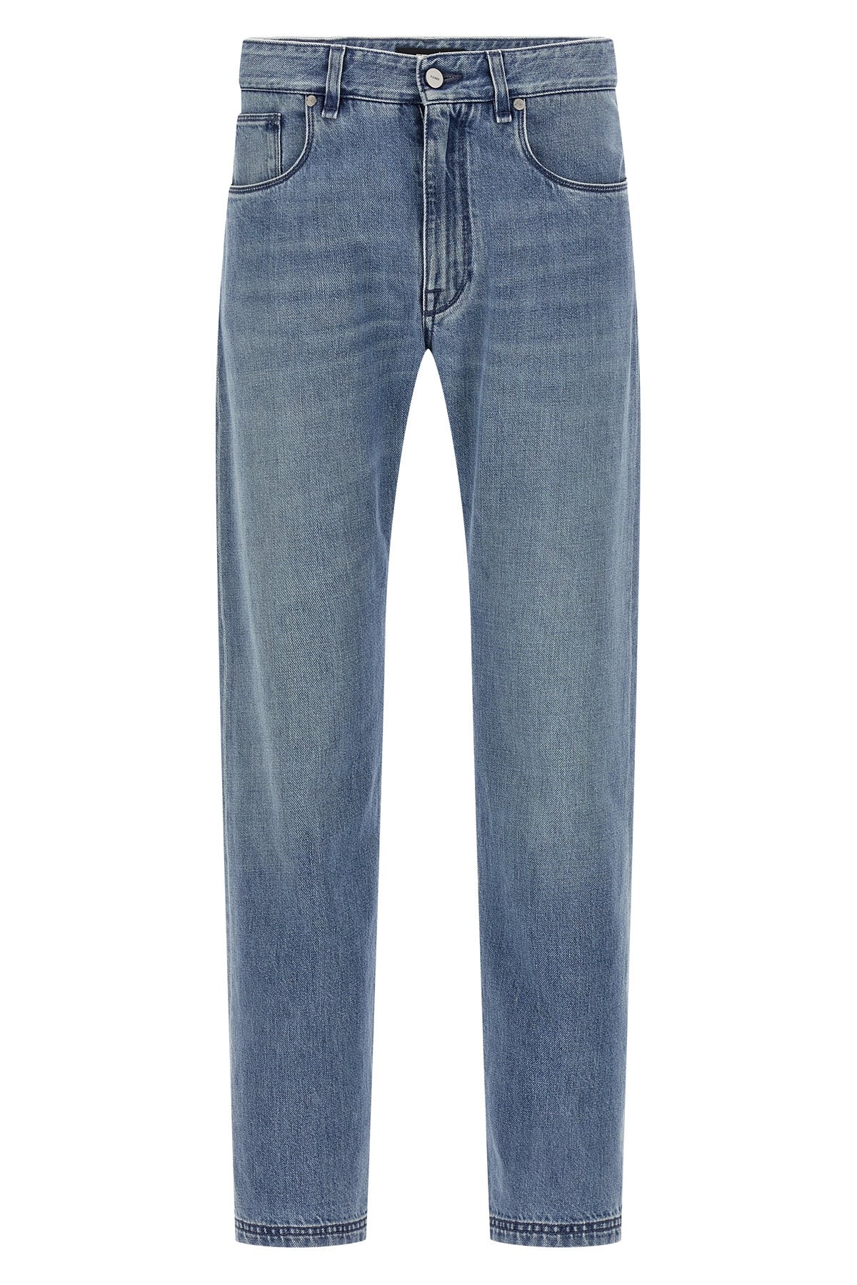 FENDI 30 stonewashed cotton denim jeans