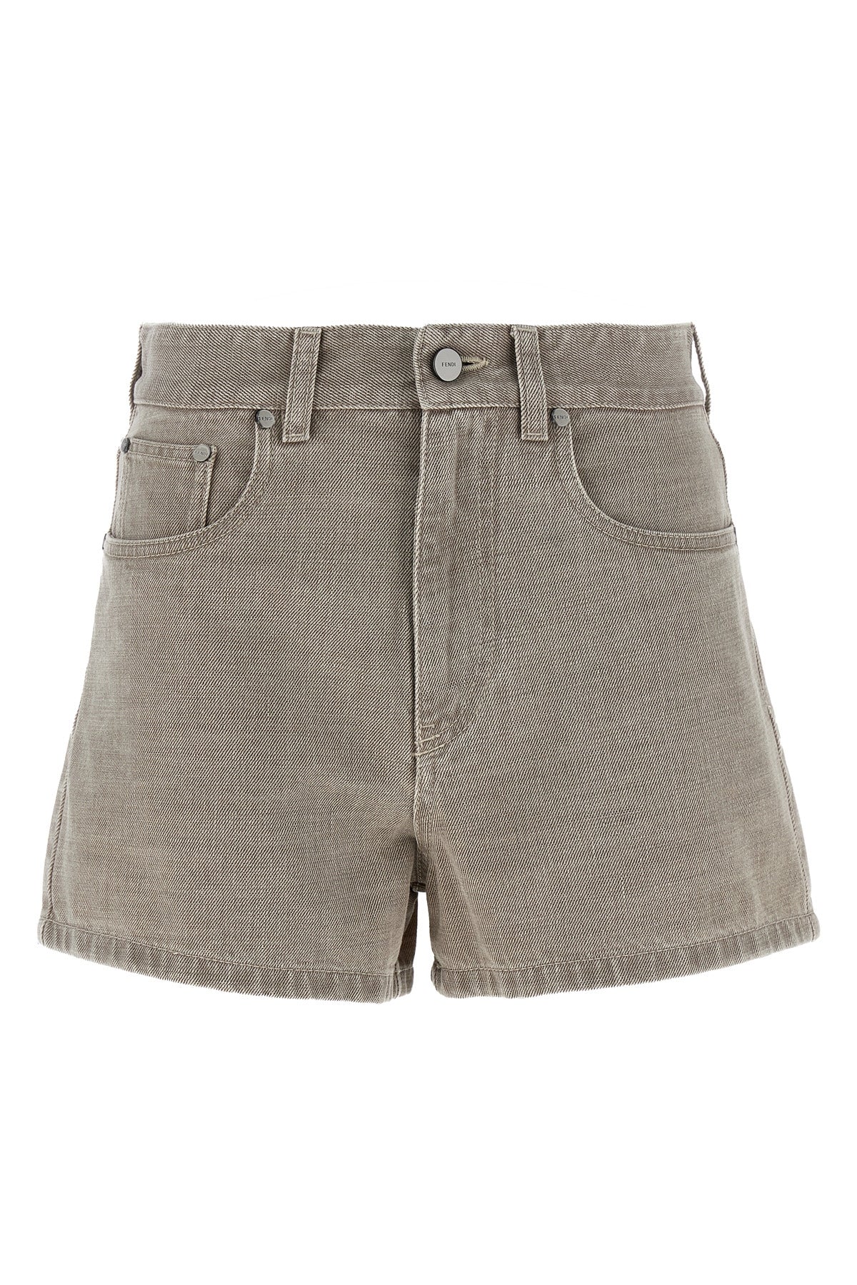 FENDI 40 cotton denim shorts