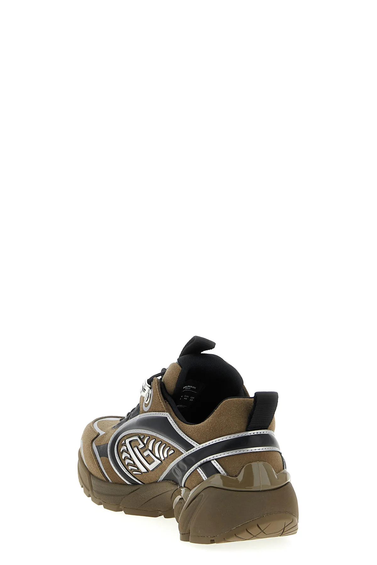 cosmic dust sneakers in suede and technical materials