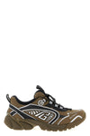 cosmic dust sneakers in suede and technical materials