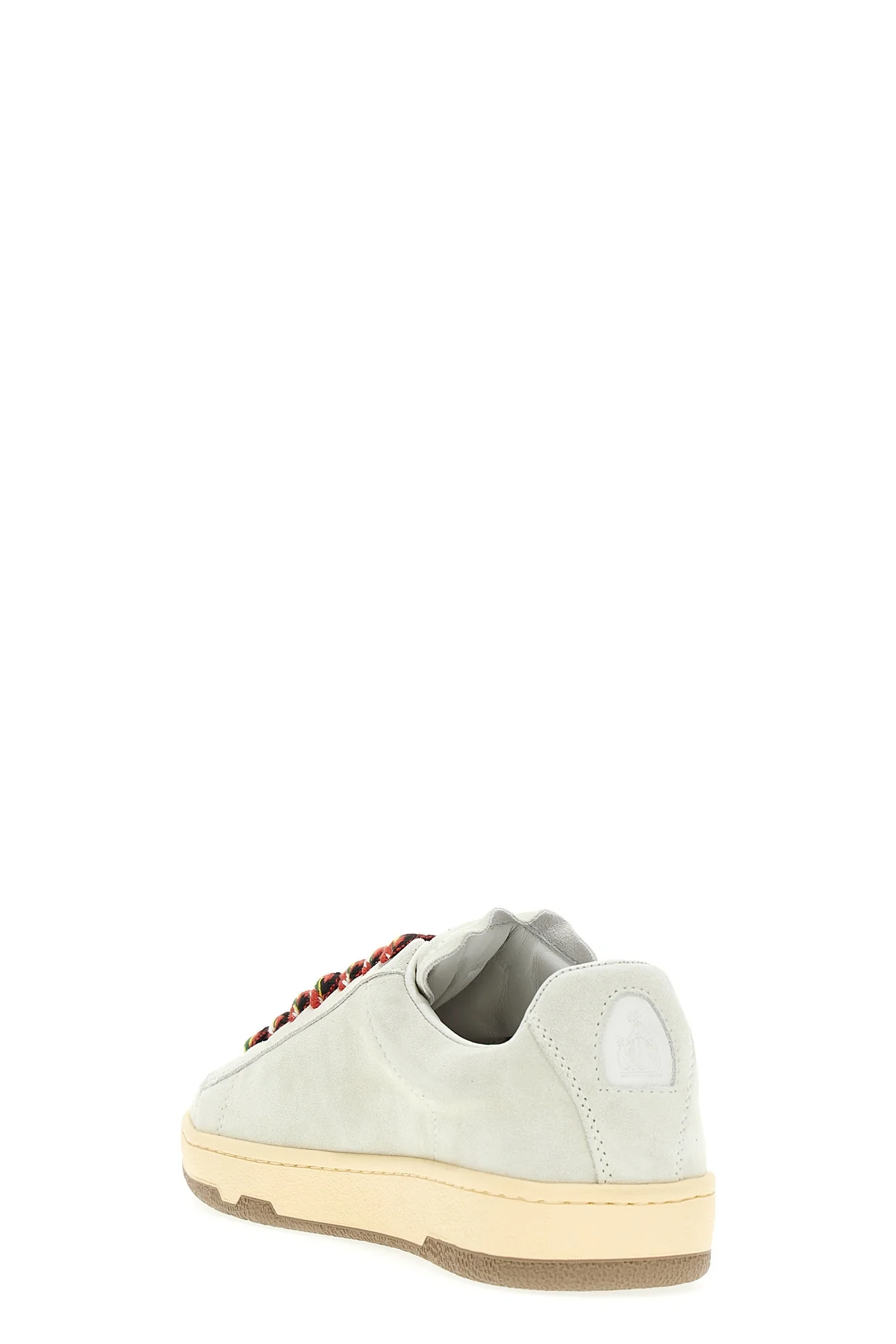 lite curb leather lace-up sneakers