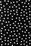 polka dot print silk scarf