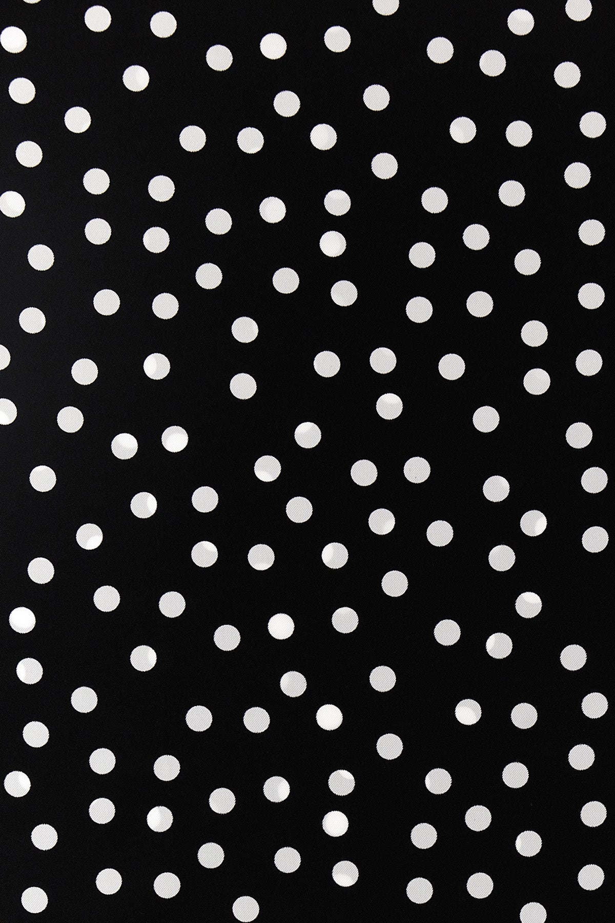 polka dot print silk scarf