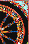 carretto print silk twill scarf