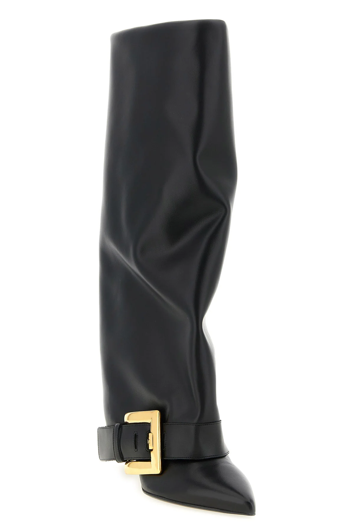 balmains high boots redefine the codes of luxury footwear through a sculptural