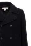 double-breasted wool cloth coat
