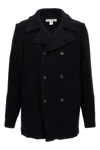 double-breasted wool cloth coat