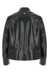 leather blouson treated
