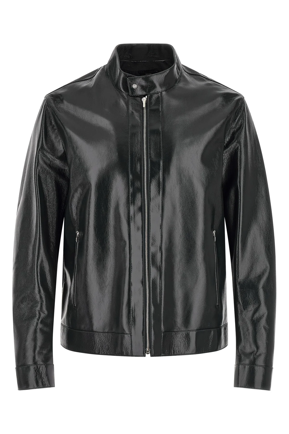 FENDI 50 leather blouson treated