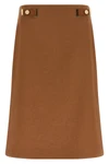 the fendi midi skirt redefines everyday elegance through a flared silhouette