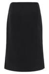 the fendi midi skirt defines sartorial precision through a pencil silhouette