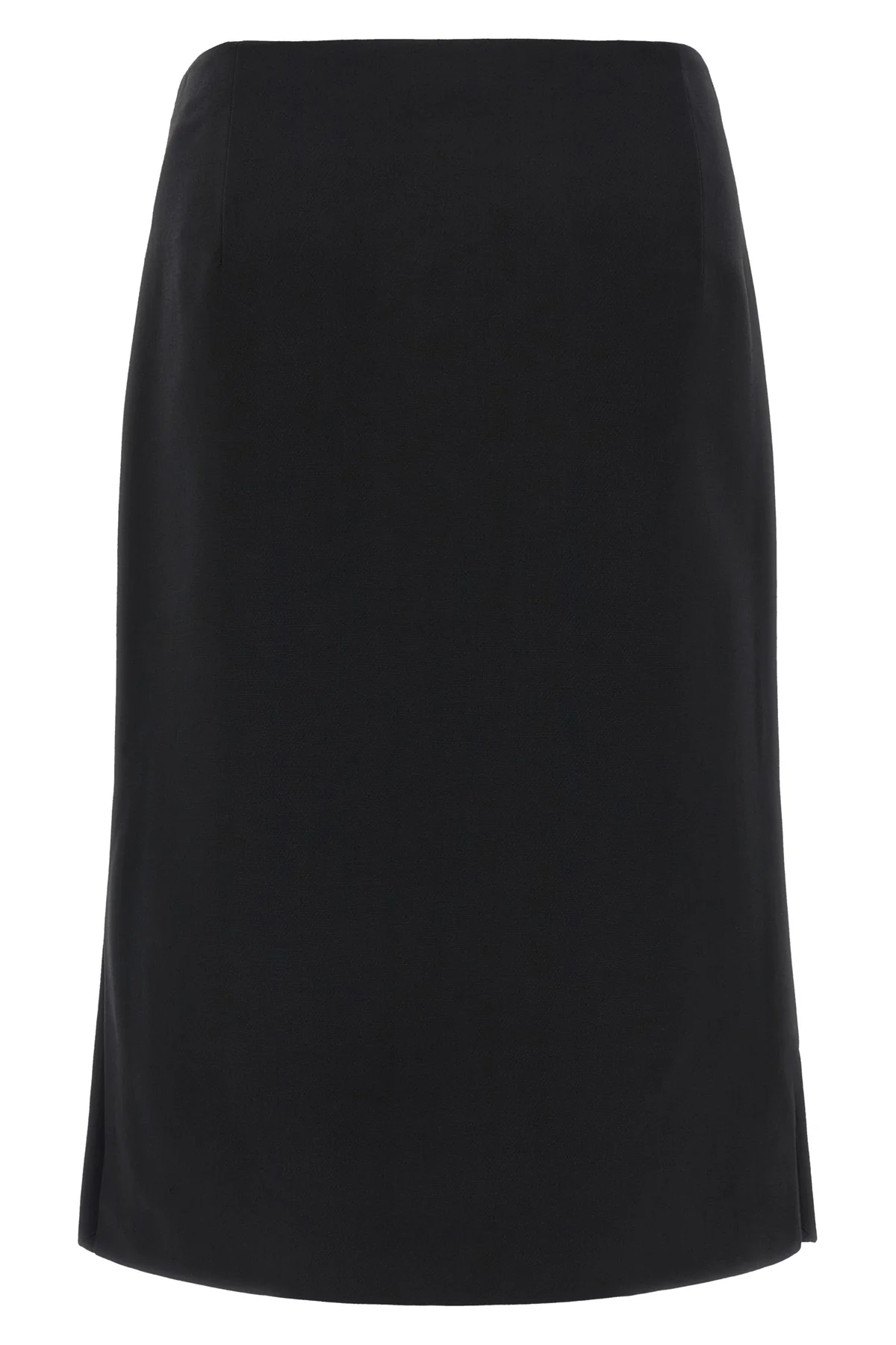the fendi midi skirt defines sartorial precision through a pencil silhouette