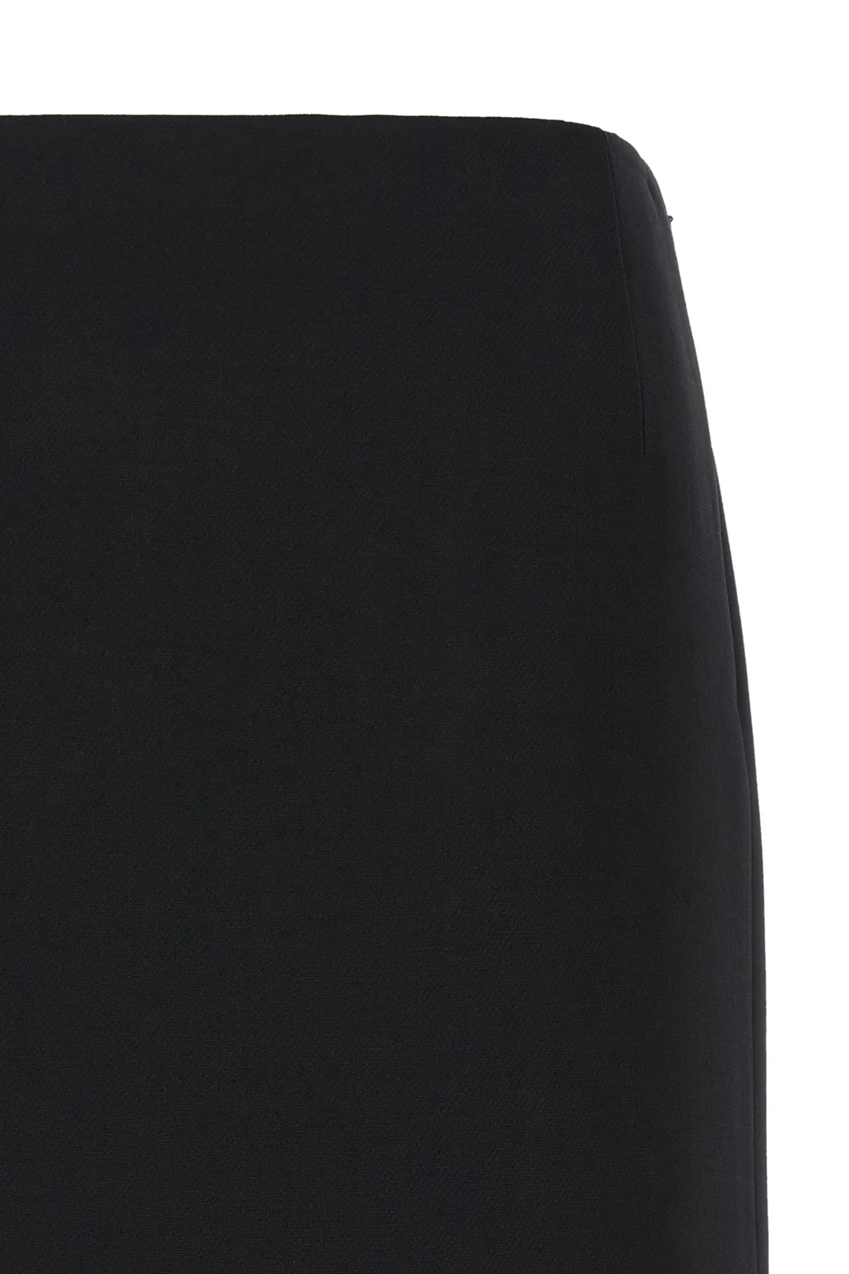 the fendi midi skirt defines sartorial precision through a pencil silhouette