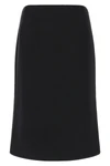 the fendi midi skirt defines sartorial precision through a pencil silhouette