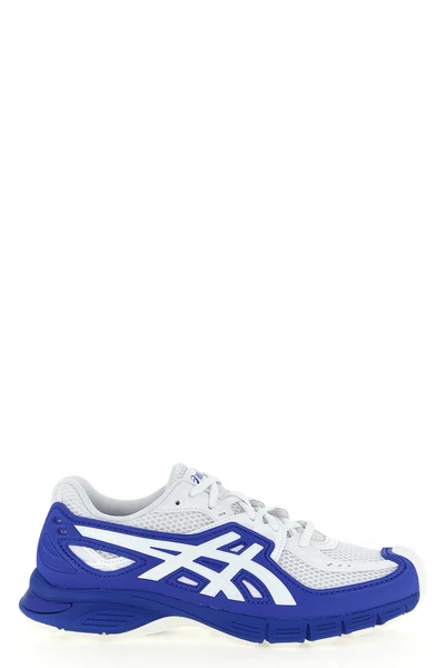 asics x comme des garçons gel-sd-lyte sneakers in anodized synthetic leather a