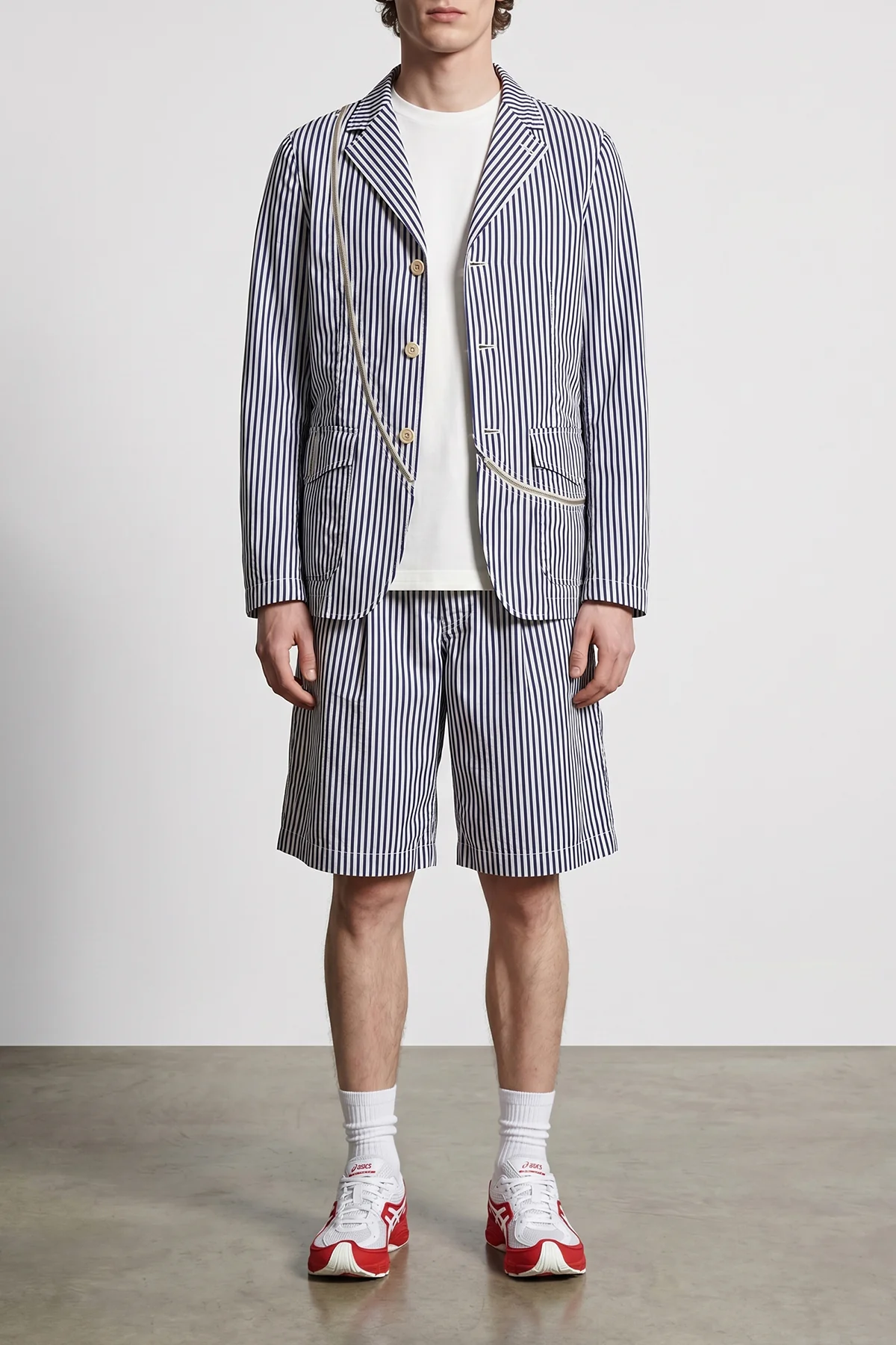 COMME DES GARCONS SHIRT L cotton jersey t-shirt
