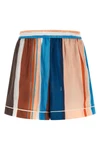 fendi shorts represent an exercise in fluid tailoring and chromatic design