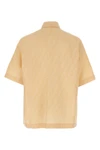 ff linen jacquard shirt