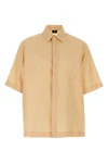 ff linen jacquard shirt