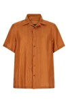 the fendi comfort silk shirt features a relaxed model defined by a classic bowli
