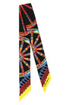 carretto print silk twill bandeau