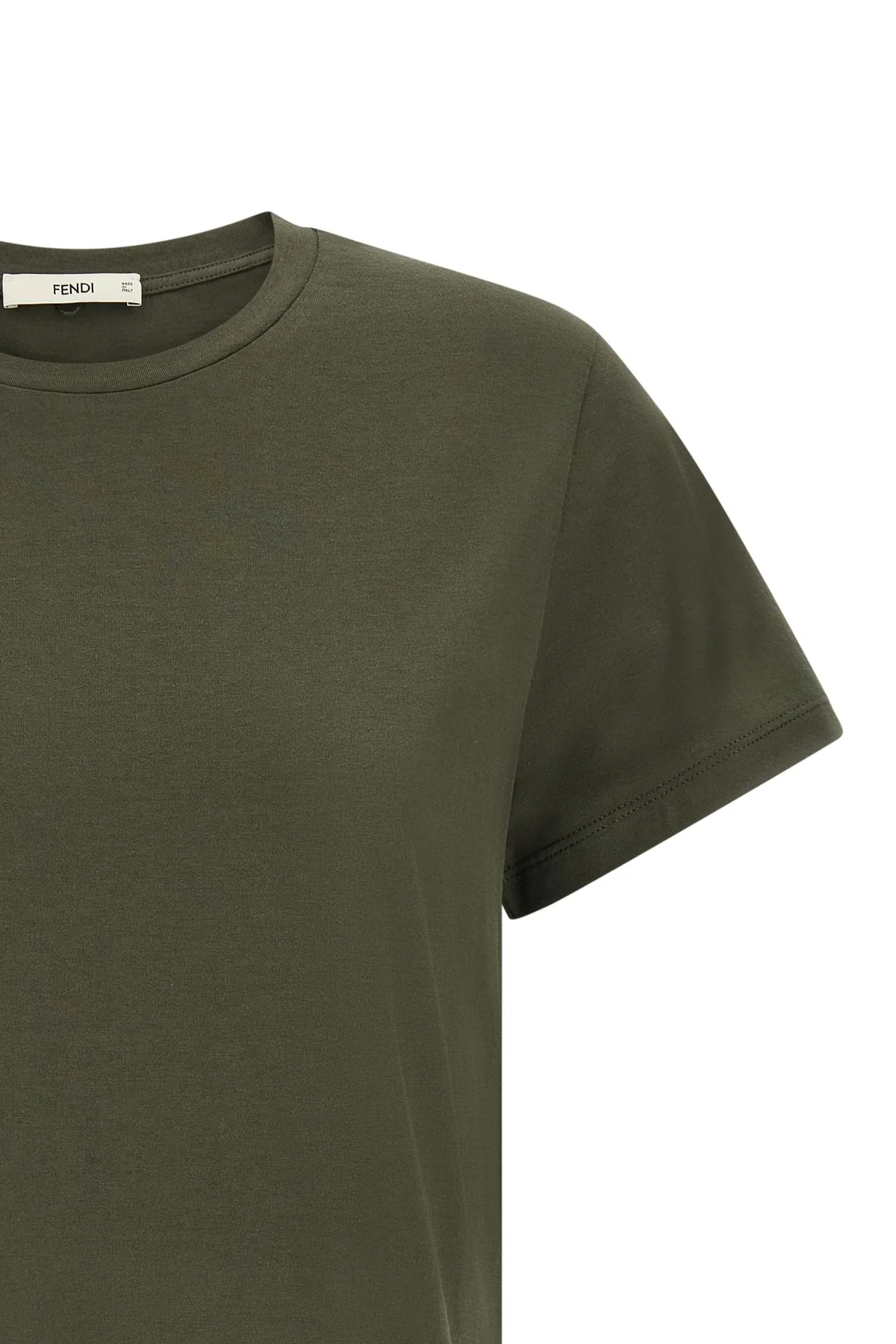 the fendi stencil t-shirt redefines everyday luxury through meticulous italian m
