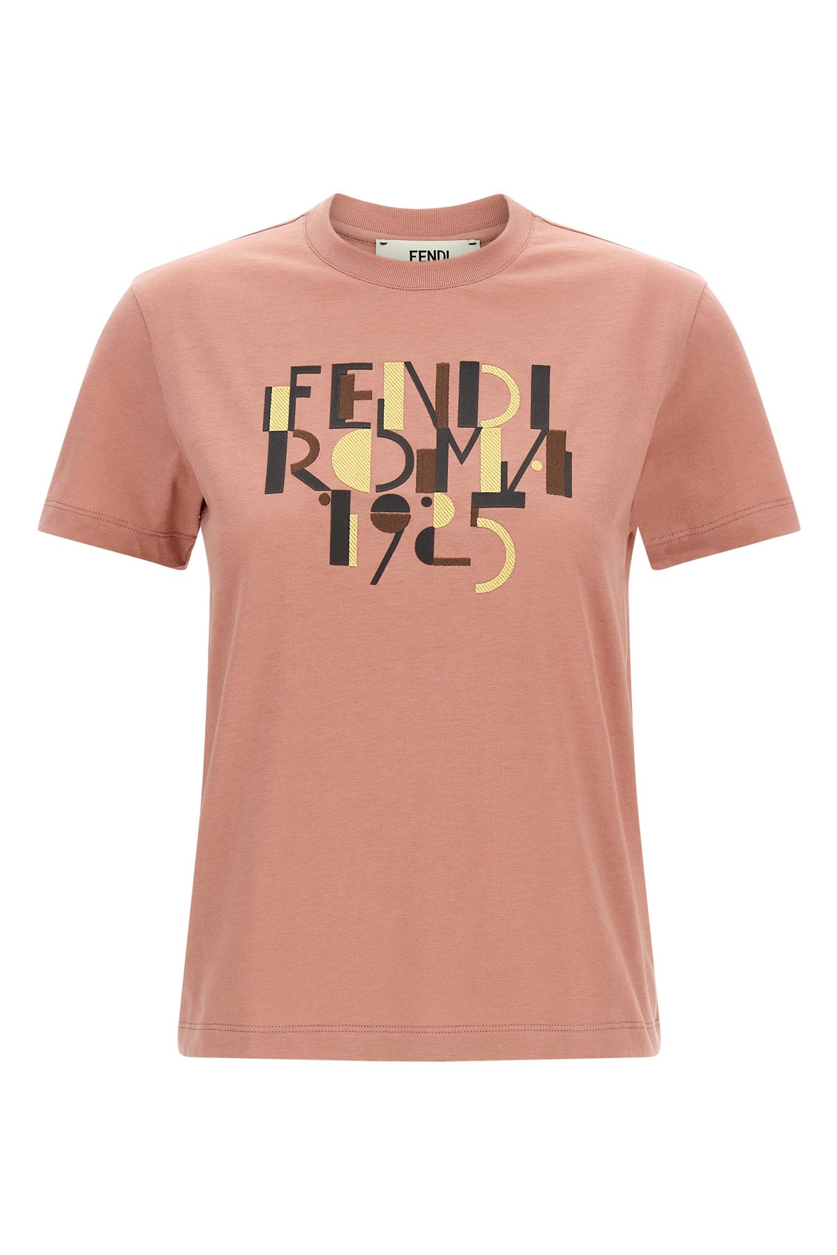FENDI L cotton jersey t-shirt