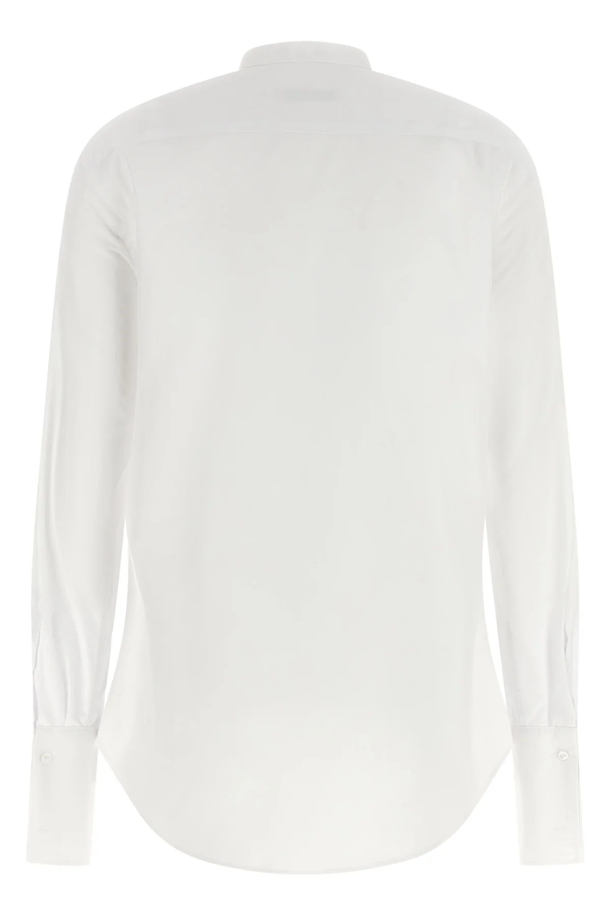 the fendi fine poplin shirt reinterprets a classic of the male wardrobe through