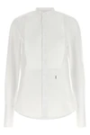 the fendi fine poplin shirt reinterprets a classic of the male wardrobe through