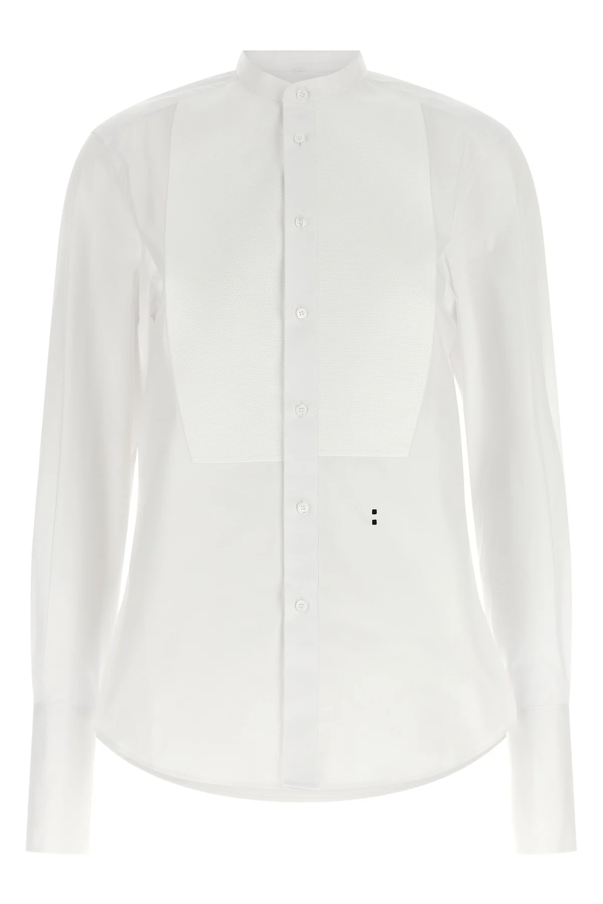 the fendi fine poplin shirt reinterprets a classic of the male wardrobe through
