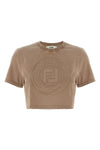 vintage effect cotton t-shirt