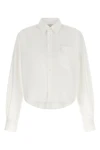 the ami paris shirt redefines traditional tailoring through a contemporary cropp