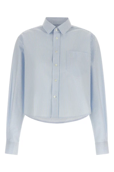 the cropped shirt ami paris redefines the codes of classic tailoring through con