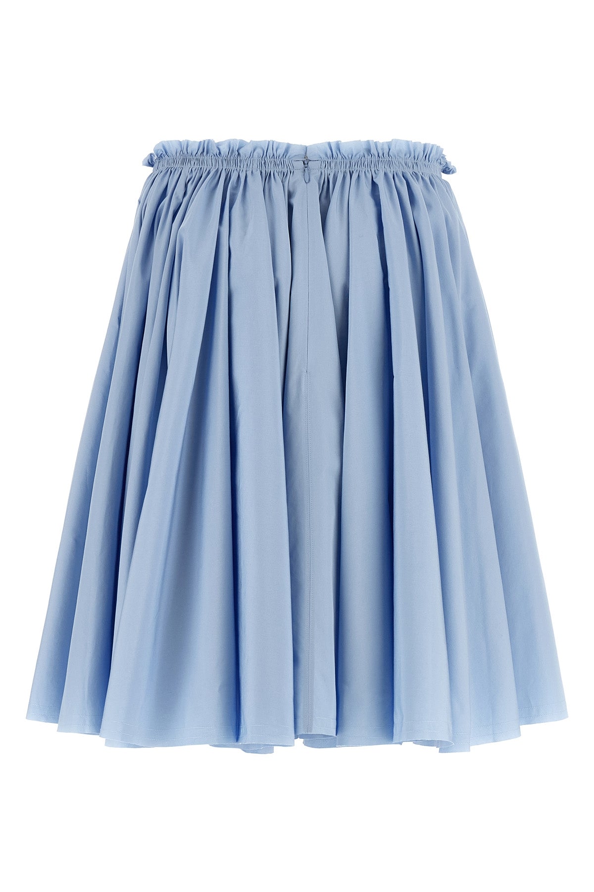 AMI PARIS 34 midi skirt in cotton poplin