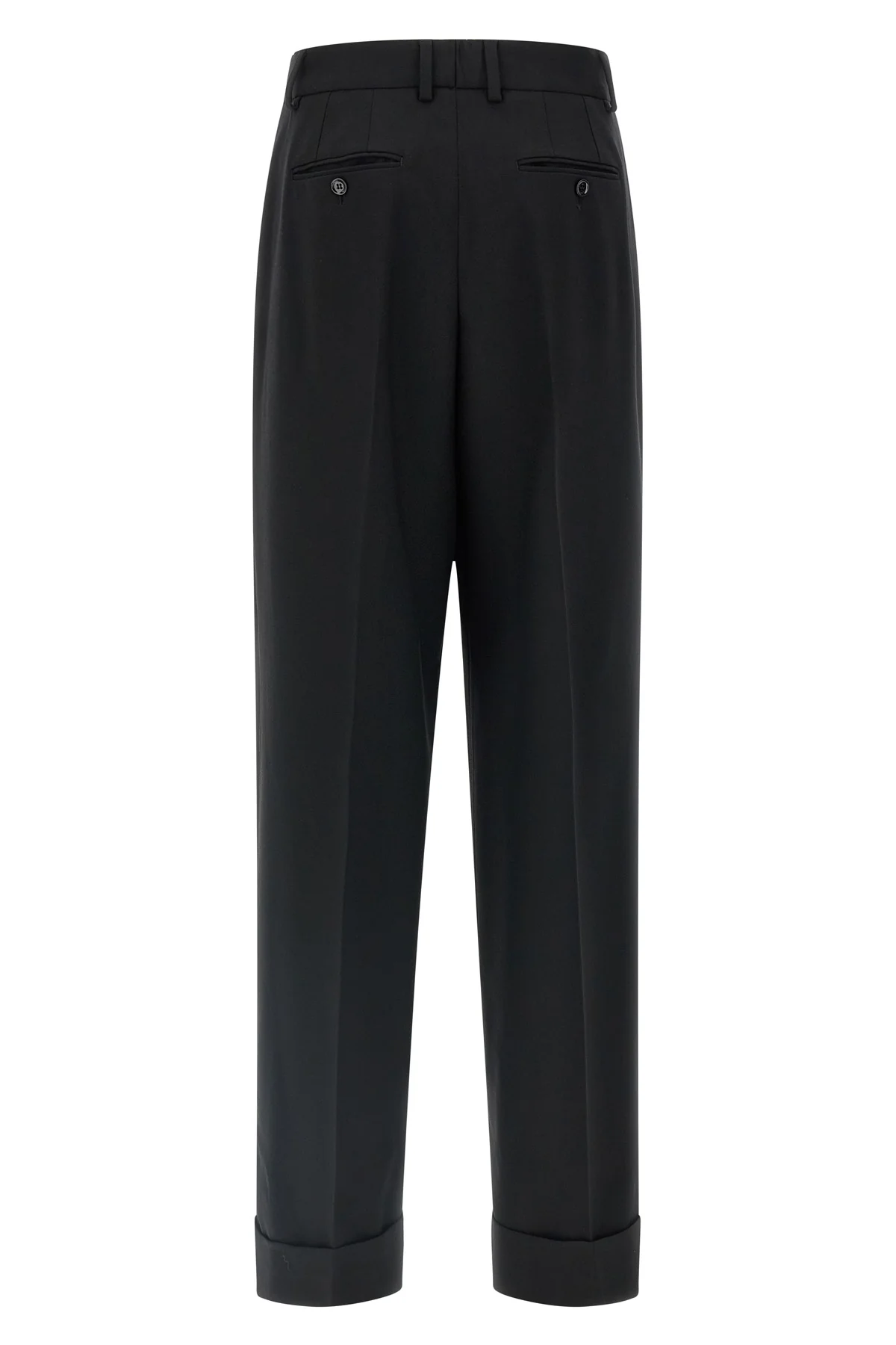 dolce&gabbana stretch virgin wool trousers redefines the codes of contemporary t