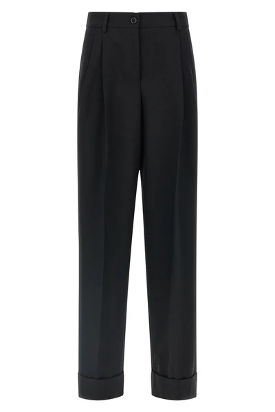 dolcegabbana stretch virgin wool trousers redefines the codes of contemporary t