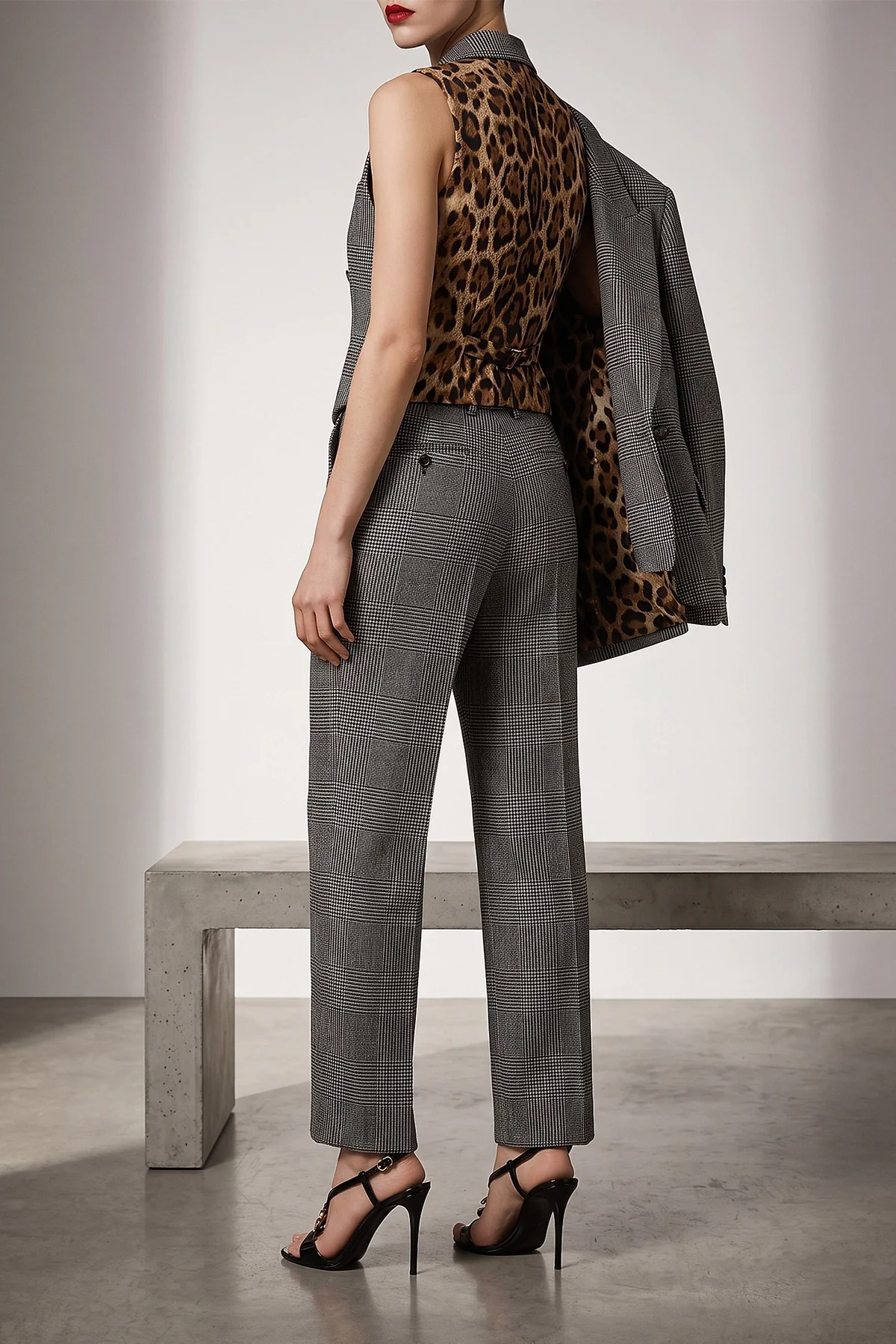 dolce&gabbana tailored trousers redefine the codes of formal elegance through im