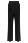 stretch wool canvas trousers