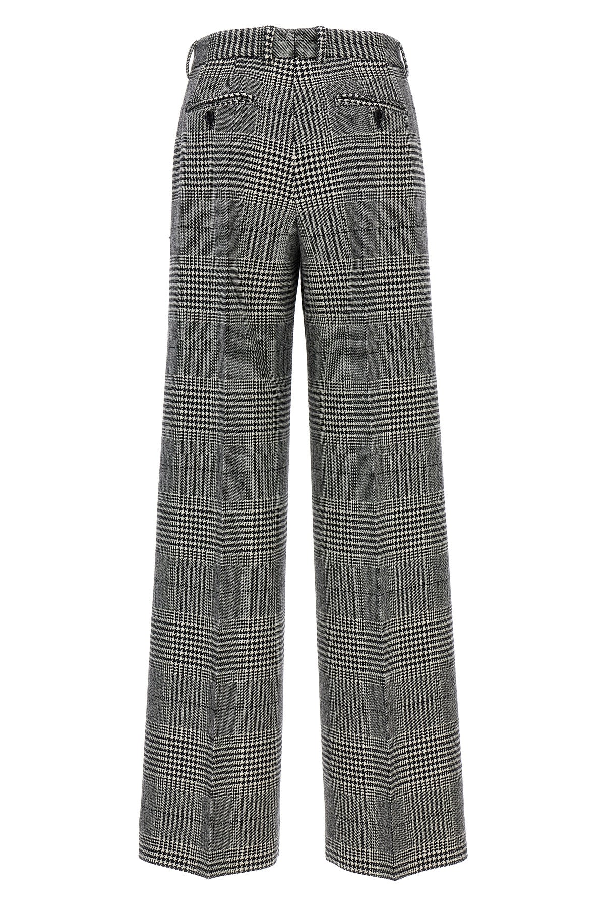 tailored trousers in cashmere blend