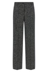 striped wool trousers