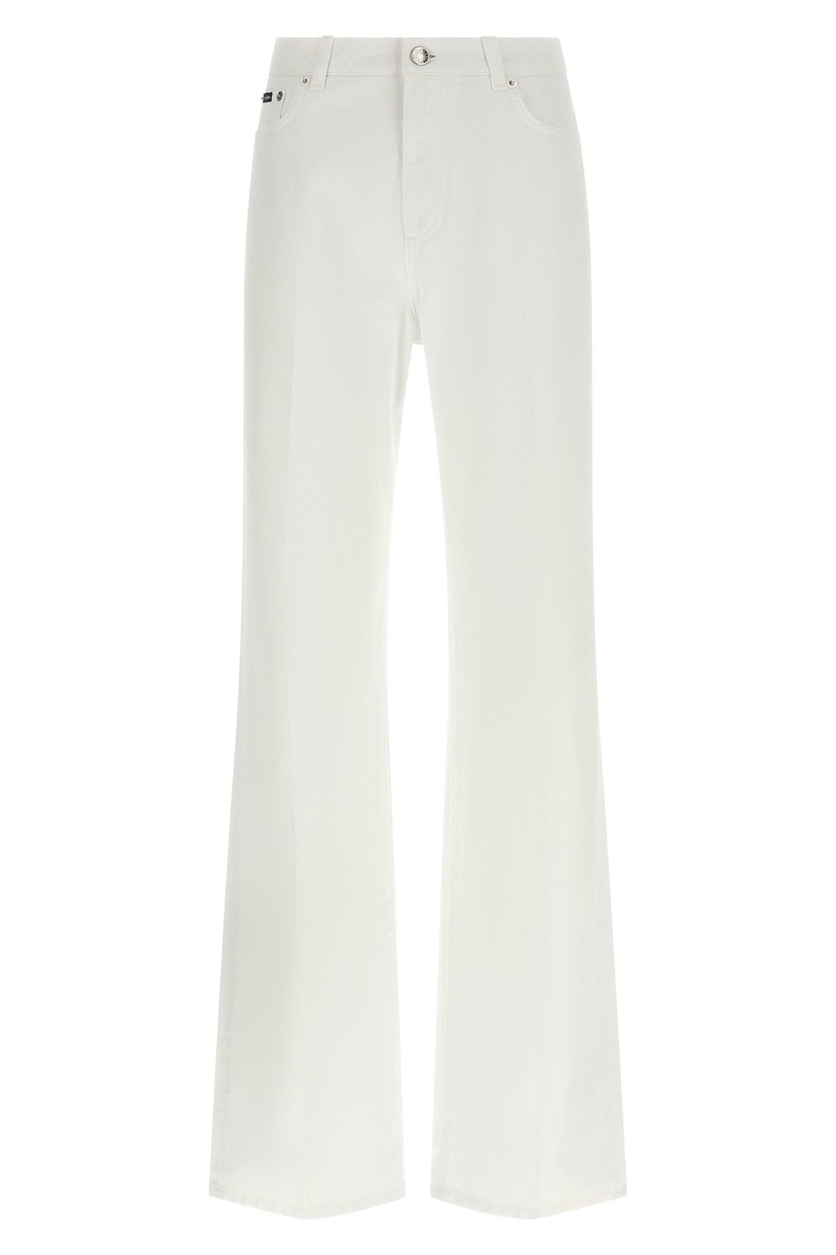 garment-dyed cotton denim jeans