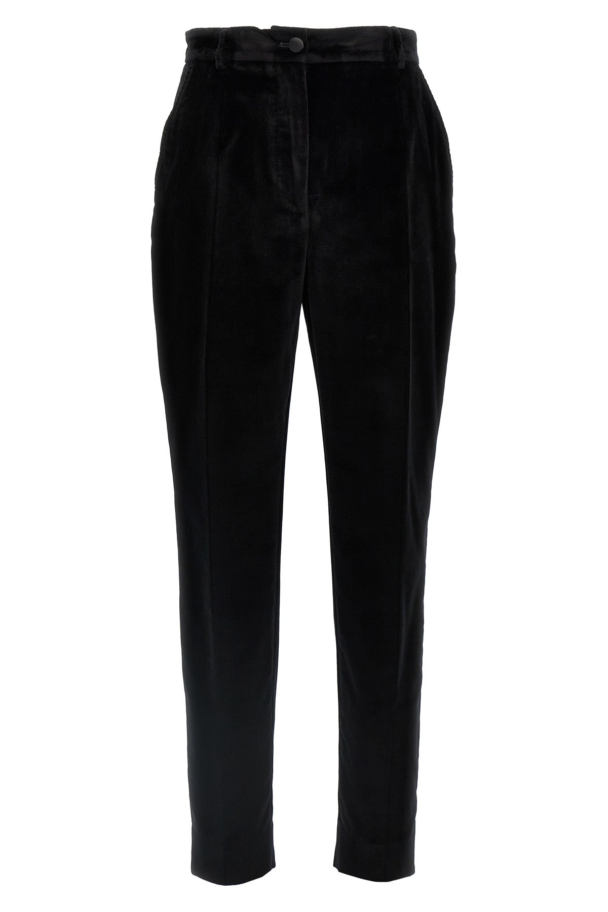 DOLCE amp; GABBANA 42 tuxedo velvet trousers