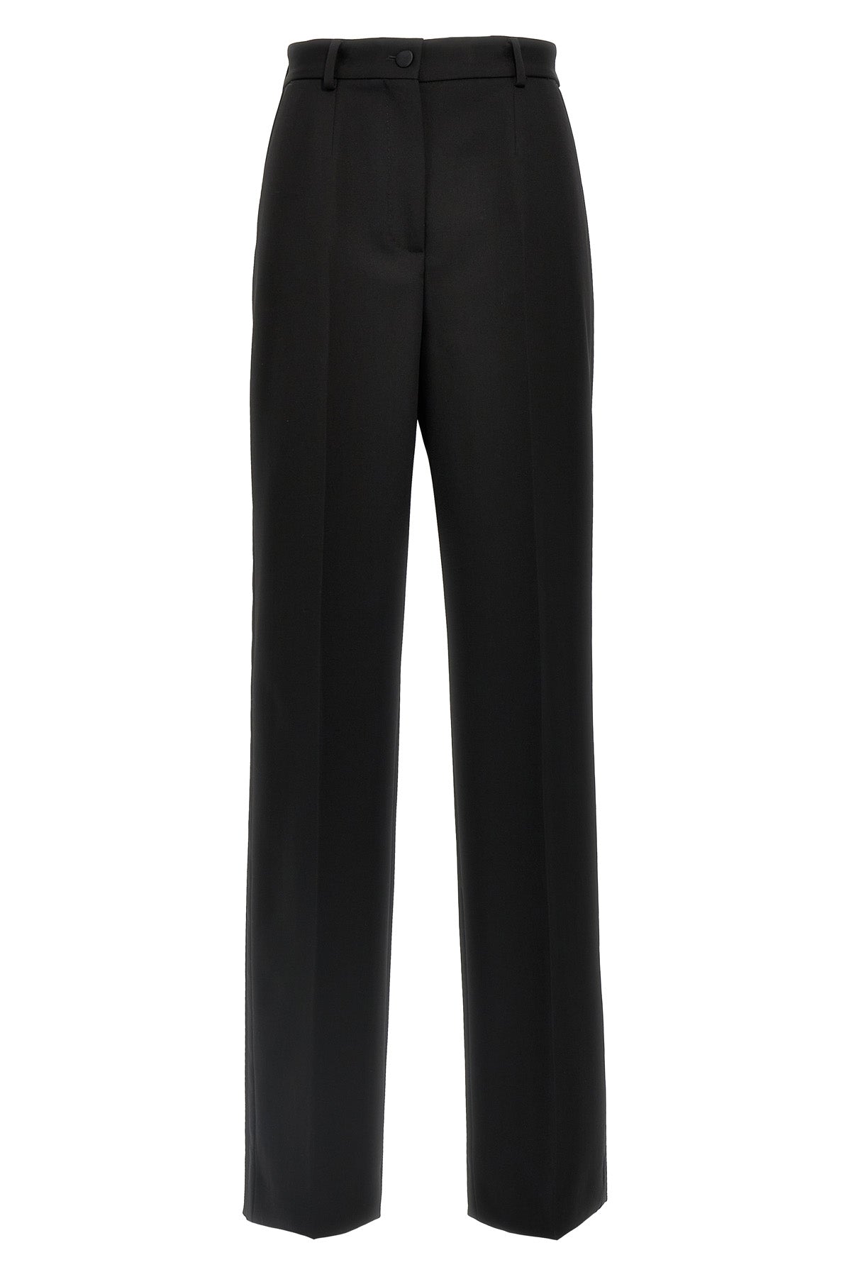 DOLCE amp; GABBANA 40 high-waisted tuxedo wool gabardine pants