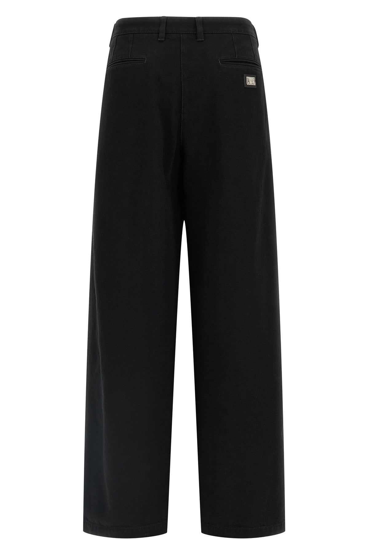 shara jeans in garment-dyed cotton denim