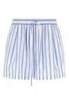 dolce & gabbana poplin bermuda shorts embody casual elegance through fluid sarto